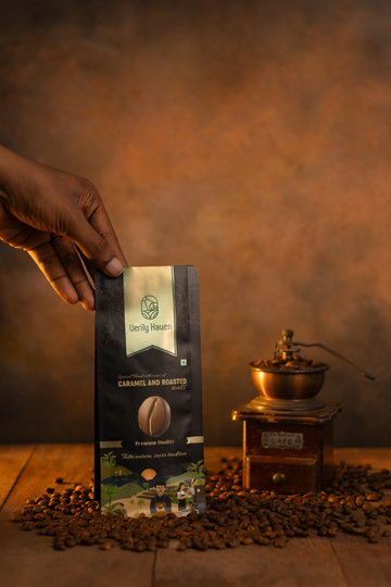 Special Blend with hints of Caramel and Roasted Nuts  - Pure Arabica
