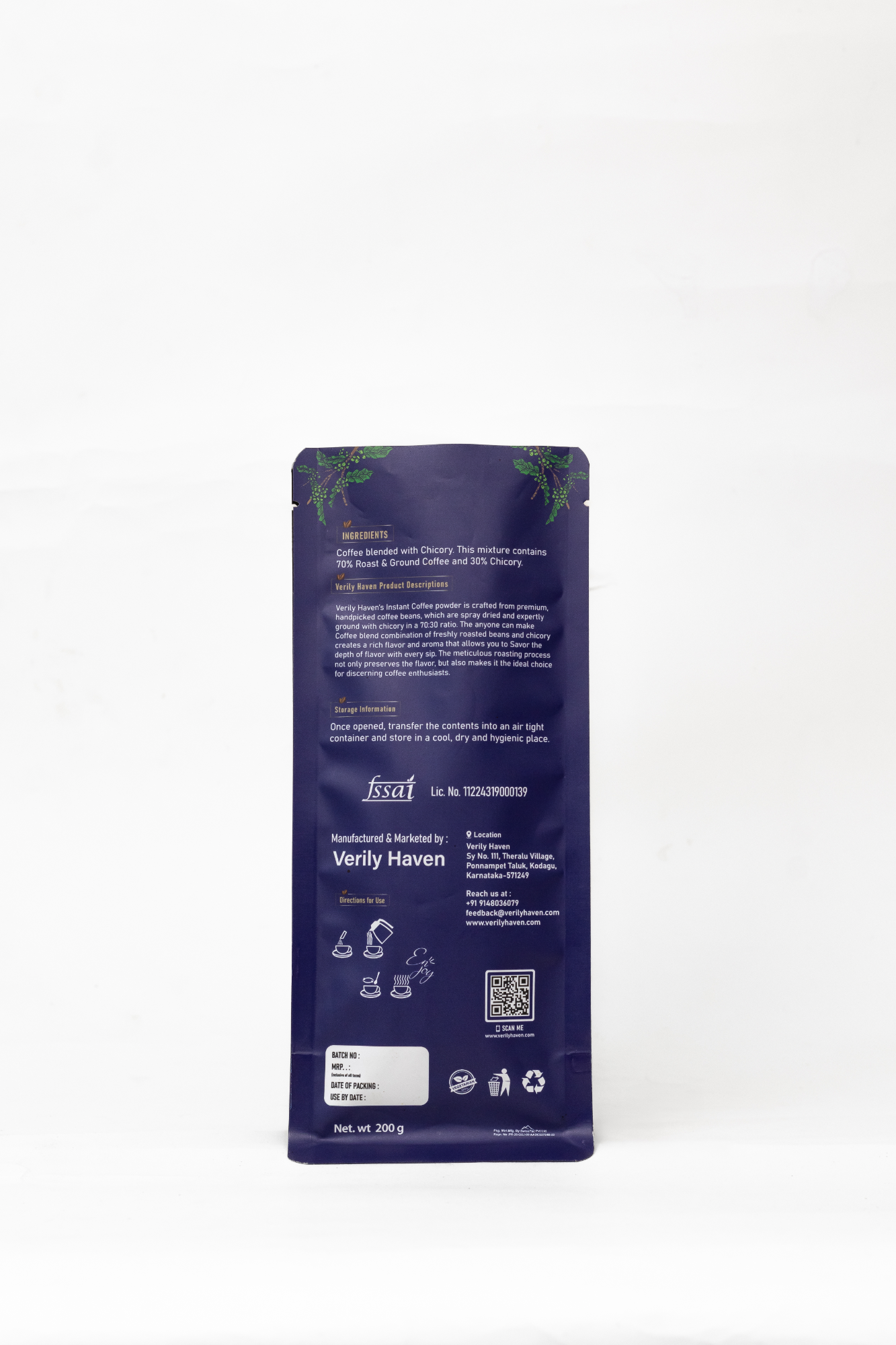 Instant Coffee Spray Dried