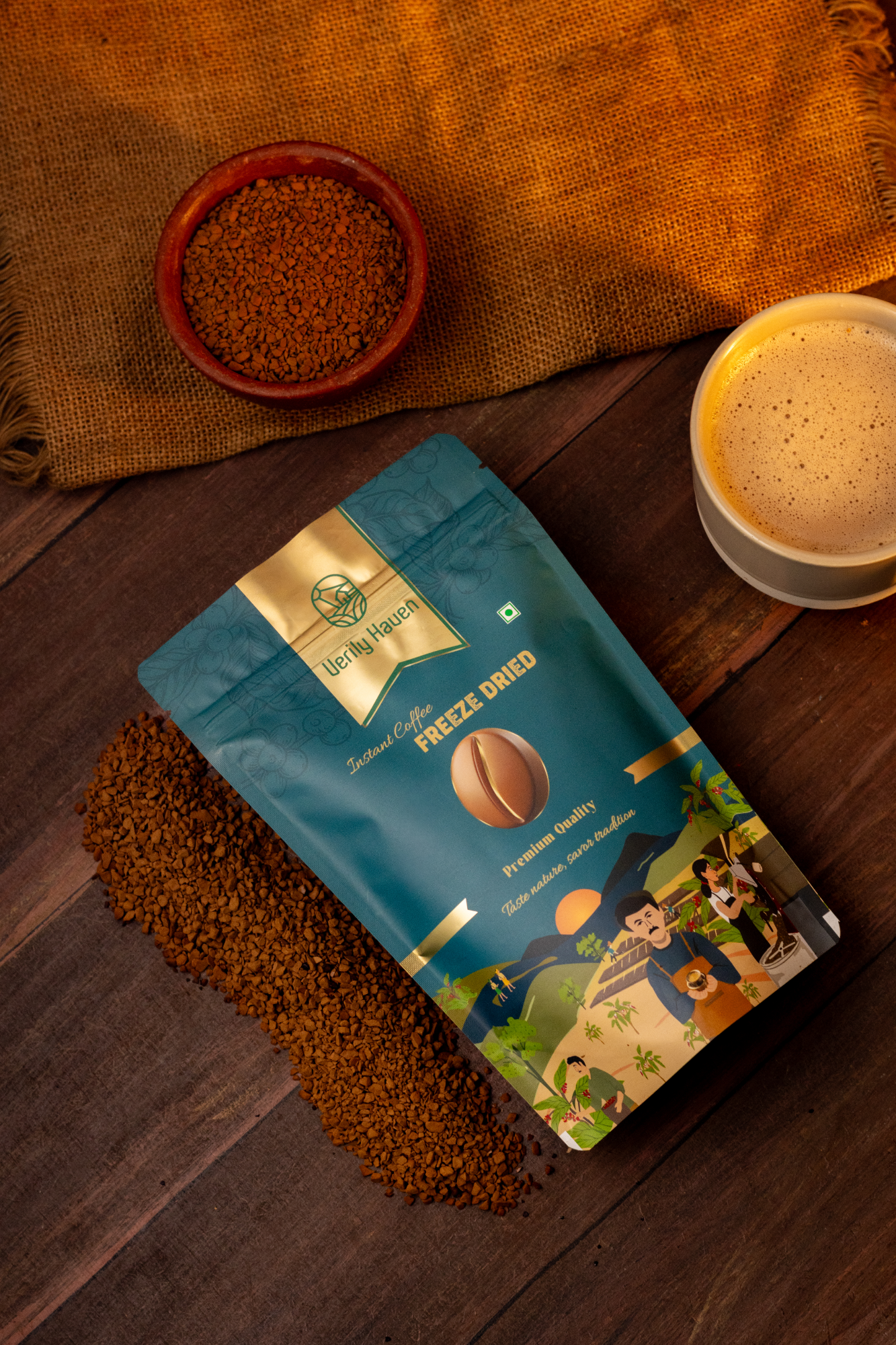 Instant Coffee Freeze Dried