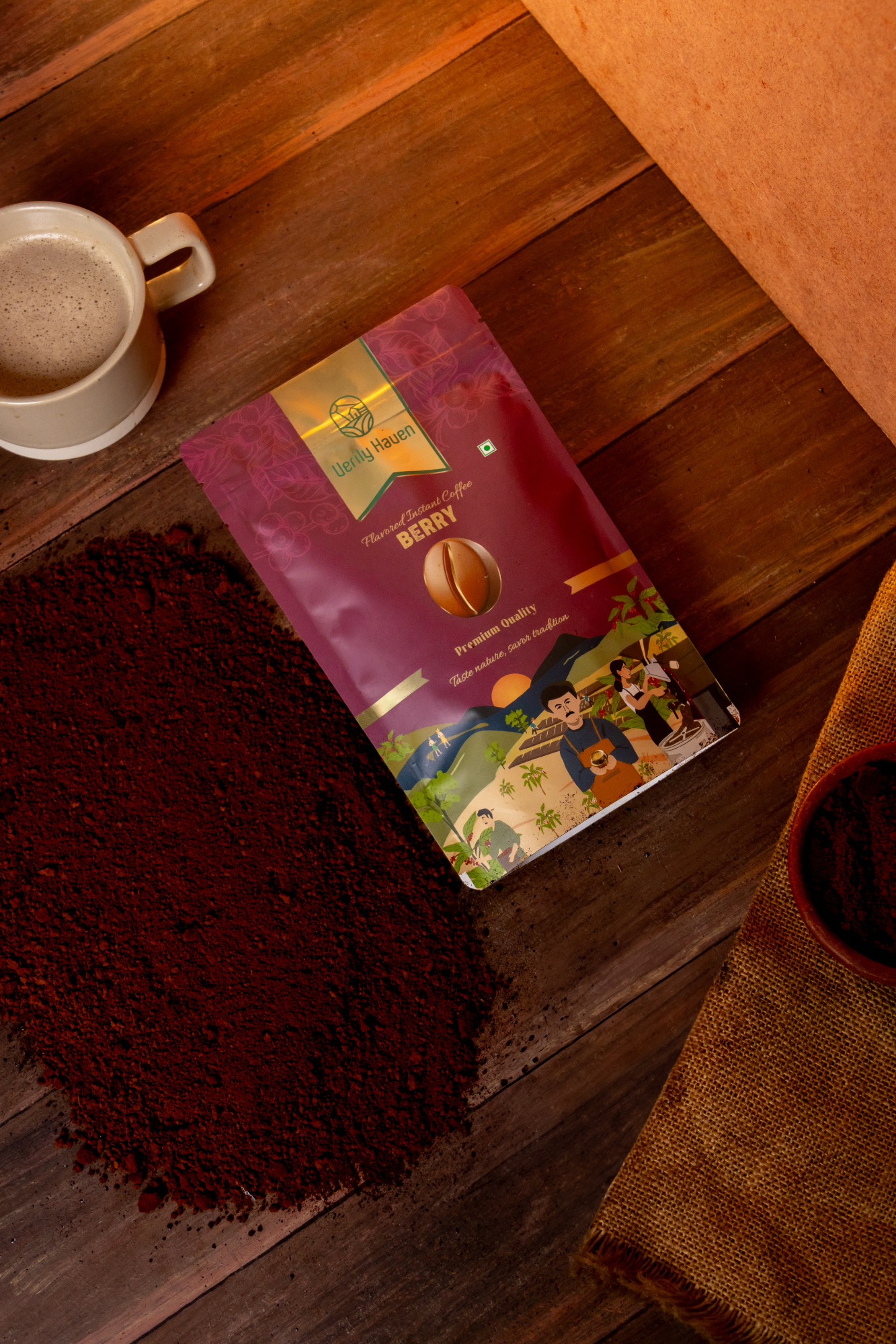 Instant Coffee Pure Agglomerated- Berry