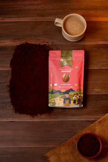 Instant Coffee Pure Agglomerated- Hazelnut